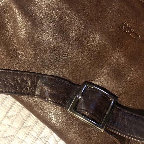 * Fabulous Soft Leather & its Beautiful Smell, EBERLE' Chocolate Messengers Bag - Picture 14 of 15